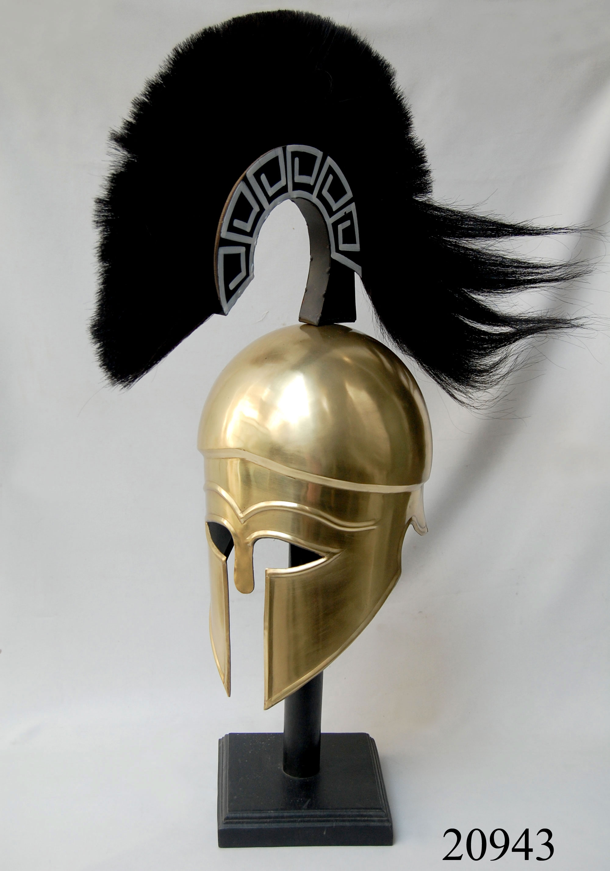 古代ギリシャのコリント式甲冑の兜（羽根飾り付き）| Alibaba.com