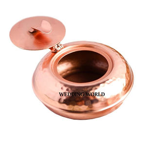 Cendrier rond en métal Cendrier design fait à la main de qualité supérieure Cendrier en métal vendu en gros - Product Image 6