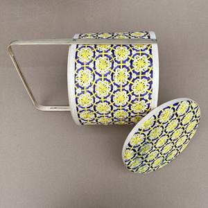 Multi-Function Handle Two-Tier Storage Basket Home Decoration <b>Bamboo</b> Material - Product Image 3