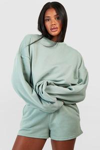 กางเกงขาสั้นของผู้หญิงทรงหลวมระบายอากาศสำหรับฤดูร้อนกีฬาโยคะกีฬาวินเทจลำลอง - Product Image 4