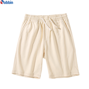 Pantalones Cortos Deportivos Casuales para Hombre, Nuevo Modelo, 240 g/m², Algodón Grueso y Resistente, Cintura Elástica, Logotipo Personalizado, Ropa de Gimnasio, Transpirable, Secado Rápido - Product Image 4