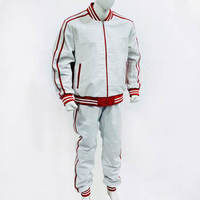 Costumes d'affaires pour hommes de haute qualité en polyester/coton, taille plus, vêtements décontractés pour adultes, logo personnalisé, ensemble de jogging
