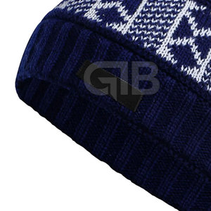 Calidad superior último diseño Beanie sombreros al por mayor Pakistán hecho personalizado Beanie sombreros para la venta - Product Image 4