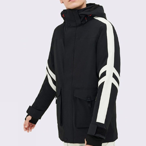 เสื้อแจ็คเก็ตกันลมแบบสวมหัวมีฮู้ดสำหรับเล่นสกีเสื้อแจ็คเก็ตกันลมสำหรับผู้ชายกันน้ำแข็ง - Product Image 3