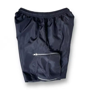 Pantalones cortos de poliéster informales de alta calidad para hombre, tela de nailon con cremallera, cómodos joggers Cargo multibolsillos, nuevos estilos cortos sólidos - Product Image 6