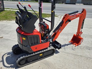 รถขุดขนาดเล็ก Kubota U10-4 ของแท้ ขายส่ง น้ำหนัก 1 ตัน รถขุดไฮดรอลิกแบบตีนตะขาบขนาดกะทัดรัด เครื่องจักรก่อสร้าง ราคาพิเศษ - Product Image 5