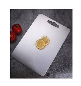 Planche à découper en acier inoxydable ou planche à découper double face pour la viande et les légumes personnalisé meilleur prix - Product Image 5