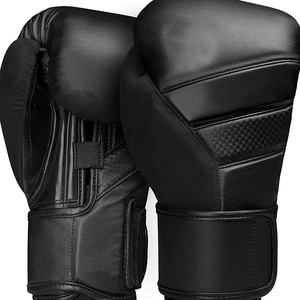 Venta al por mayor Precio barato Guantes de boxeo profesionales Guantes de boxeo de cuero Guantes de boxeo de lucha de alta calidad - Product Image 1