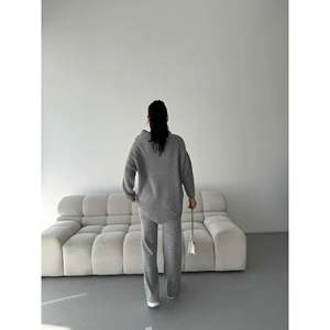 ชุดเสื้อสเวตเตอร์คอปกถักสำหรับผู้หญิง คอลเลกชัน 1555 - Product Image 5