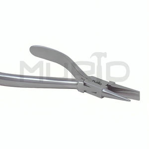 Alicates de joyería de acero inoxidable personalizables en forma de V multifuncional con mango medio plano para trabajo especial de bricolaje producto OEM - Product Image 6