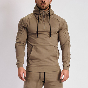Sudadera con capucha para hombre y mujer, prenda deportiva ajustada con diseño de músculos, personalizada, para gimnasio, peso ligero, Unisex - Product Image 1