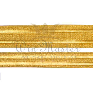 Dentelle de tresse complexe dorée d'excellente qualité | Garnitures de tresse de dentelle les plus vendues pour les uniformes de cérémonie - Product Image 4