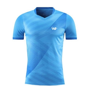 Maillot de supporter de football confortable en tissu doux, manches courtes, 100 % polyester, écologique, personnalisable pour homme, pour le soutien quotidien des supporters - Product Image 1