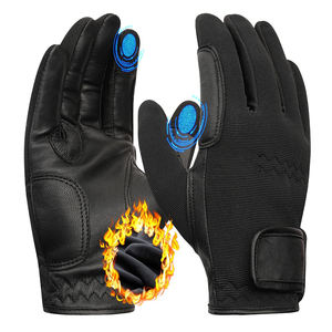 Custom Anti-Slip Horse Riding <b>Gloves</b> High Quality Leather with <b>Touchscreen</b> Technology Summer Best Seller - Product Image 1