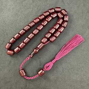 Diseño clásico 99 piezas 6mm Tasbeeh resina oración cuentas buena calidad islámico musulmán oración accesorio a precio razonable nuevo diseño - Product Image 4