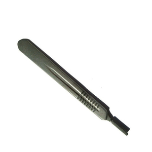Mango de bisturí B.P Siegel Mango de bisturí Hecho de acero inoxidable BP Blade Holder Mejor calidad Blade Holder Venta al por mayor Tarifa OEM - Product Image 3