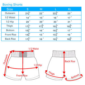 Short de boxe en tissu respirant et confortable de la meilleure qualité Short d'entraînement de boxe MMA pour adulte - Product Image 6