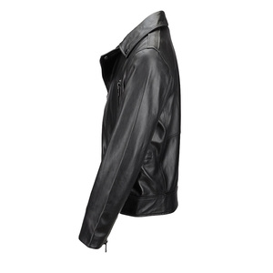 Meilleure qualité mince peau de vache en cuir véritable veste de travail pour hommes pour l'automne hiver haut tissu matériel haute qualité homme veste - Product Image 3