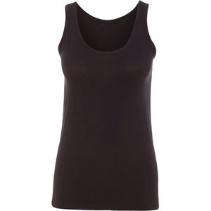 Débardeurs courts d'été pour femmes en gros à la mode en coton sans manches vieilli Vintage personnalisé Logo imprimé décontracté tricoté - Product Image 3