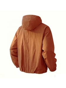 Chaqueta Impermeable con Capucha para Hombre, Cortavientos de Forro Polar para Senderismo y Camping, Abrigo de Invierno Cortavientos con Cremallera, Poliéster, Corte Regular - Product Image 2