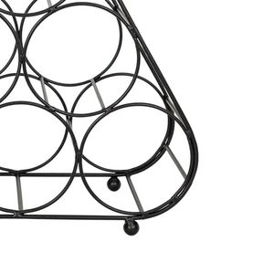Black Metal Wine Bottle Storage Rack Holder for <b>Kitchen</b> Home Decoration Dining <b>Table</b> champagne Wine Display Rack Holder <b>bar</b> 2024 - Product Image 2