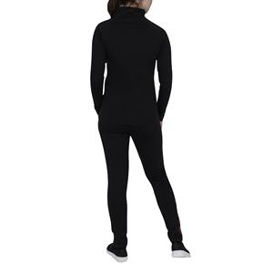 Sweat à capuche long coloré pour femmes survêtement couleur unie survêtement à capuche pour femmes sweat à capuche long pour musulman - Product Image 5