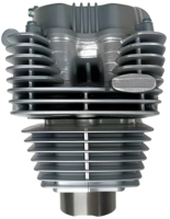 Ensemble culasse et bloc-cylindres CG250 67 mm 4 temps refroidi par air pour moteur de moto avec boulon d'échappement M8 – Fabrication