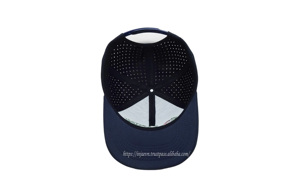 Injae Vina personalizado 3D bordado Logo deportes camioneros sombrero 100% poliéster moda corte láser al aire libre ciclismo Casual - Product Image 5