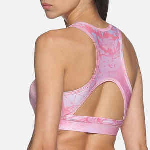 Soutien-gorge de sport pour femmes de haute qualité - Soutien élevé Bretelles réglables Devant Écologique Respirant Séchage rapide pour le fitness Yoga Course à pied - Product Image 3