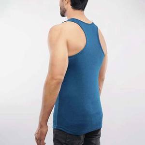 Personnalisé prix de gros vêtements de sport d'entraînement Gym Fitness gilet débardeurs hommes coton respirant sans manches homme débardeur chemises 2025 - Product Image 3