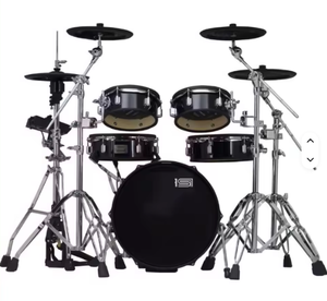 NUEVO ORIGINAL TD-17 K-VX V-Drums Set de Batería Electrónica con Cámaras de Acero Inoxidable y Latón, Parches de Piel de Oveja y Madera de Arce - Product Image 3