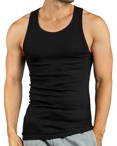 Shadow Linewear <b>Black</b> Cotton <b>Vest</b> for Men Sleeveless Soft Air Circulation Stretch Fabric Developed for Daily Movement Comfort - Product Image 1