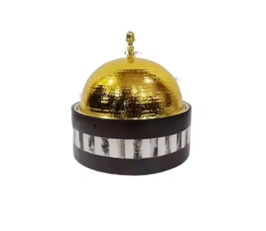 Elegant High-Quality Metal Hot Pot <b>Casserole</b> <b>with</b> Silver <b>Lid</b> Modern Arabic Style Cookware and Warmer for Wedding Food Server - Product Image 2