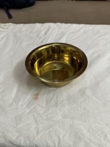 Bol à chocolat en aluminium d'aspect moderne fait à la main en forme de canard bol de service aux fruits secs finition dorée bonbons bol de service à vendre - Product Image 6