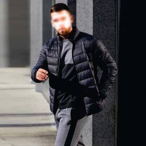 High Quality <b>Men's</b> Puffer <b>Jackets</b> High Street Style Stand Collar Zipper Wholesale Price Winter Long Sleeve <b>Jacket</b> High Street - Product Image 2