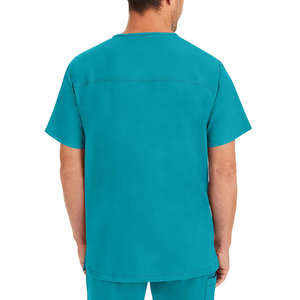 Vêtements de travail pour infirmières, ensembles de blouses d'hôpital à col montant, pantalons de jogging à séchage rapide, manches courtes, tissés, en gros, pour femmes - Product Image 4
