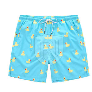 Short de bain High Street New Style pour hommes Offre Spéciale motif solide de couleur personnalisée - Product Image 1