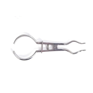 Kit de pinces de barrage dentaire en caoutchouc avec cadre et plateau, instruments dentaires - Product Image 3