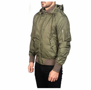Blouson Bomber Homme Personnalisable Broderie Streetwear Hiver Design Personnalisable Devant Meilleur Prix Confortable Coupe-Vent - Product Image 2