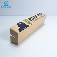 Caja de Comida Rápida para Llevar, Personalizada, Impermeable, con Laminación Mate, Desechable, Ecológica, de Papel Kraft, para Hamburguesas, Pollo Frito