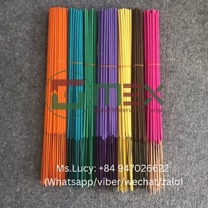 High Quality Color Incense <b>Sticks</b> Vietnam Agarbatti <b>Scented</b> Wood Incense for Religious Use Scents Tea Lavender Benzoin Bergamot - Product Image 5
