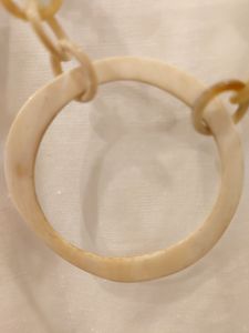 Los Mejores Regalos de boda para mujeres y niñas, elegante, romántico, Natural collar de cuerno de búfalo, conjunto de pendientes con forma de perla, amantes del patrón - Product Image 4