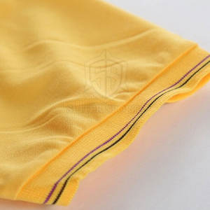 2024 nouveau Design respirant hommes pour T-shirts polo grande taille coton/fibre de bambou vêtements Style uni - Product Image 5