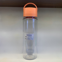 Promo Panas Botol Plastik PET Silinder 500ml Warna Kustom Pavico Vietnam, Tutup Sekrup PP, Logo Kustom OEM/ODM