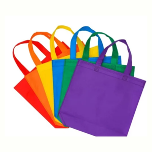 Wholesale Eco-Friendly Reusable Custom Size <b>Nonwoven</b> <b>Bags</b> with Loop Handle Best Price Manufacturer From India Low MOQ - Product Image 5