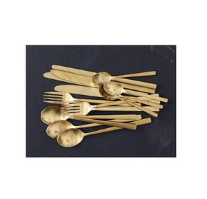 ชุดเครื่องใช้บนโต๊ะอาหารโลหะเครื่องใช้บนโต๊ะอาหารทำจากทองเหลืองชุดเครื่องใช้บนโต๊ะอาหารดีไซน์ใหม่สง่างามสำหรับงานแต่งงานงานปาร์ตี้ทำจากสเตนเลสสตีล - Product Image 3