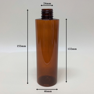 ขวดพลาสติกทรงกระบอกสีน้ำตาลเข้มขนาด190มล. 24-22กรัมอุปกรณ์ดูแลเครื่องสำอางยี่ห้อ ISO 9001ได้รับการรับรองจากเวียดนาม - Product Image 2