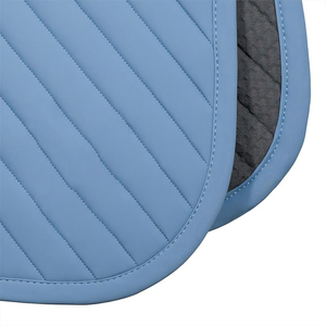 Almohadilla de sillín occidental de polialgodón con diseño y logotipo personalizado al por mayor, protección para caballos, ajuste contorneado duradero, pedidos a granel Bienvenidos - Product Image 3
