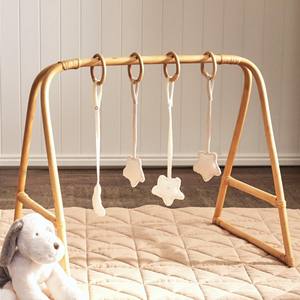 Structure de jeu en rotin naturel de qualité supérieure, tapis de jeu pour bébé à bas prix, tapis de jeu pour enfants - Product Image 1