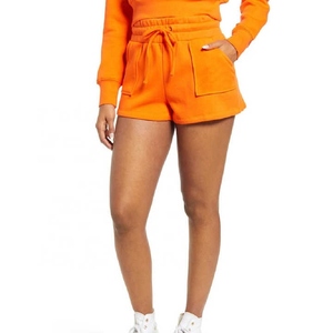 Wholesale Factory Customizable Premium Quality Sublimation Solid Color <b>Shorts</b> For Women Stylish New Design Comfortable Fabric - Product Image 1